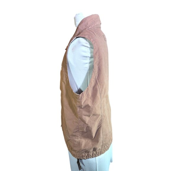 Columbia Womens Medium Brown Sleeveless Zipper Front Vest With Pockets - Picture 2 of 8